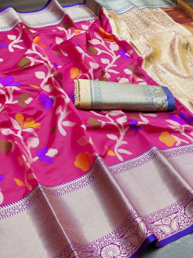 Meera 119 Festive Wear Wholesale Designer Handloom Silk Saree
